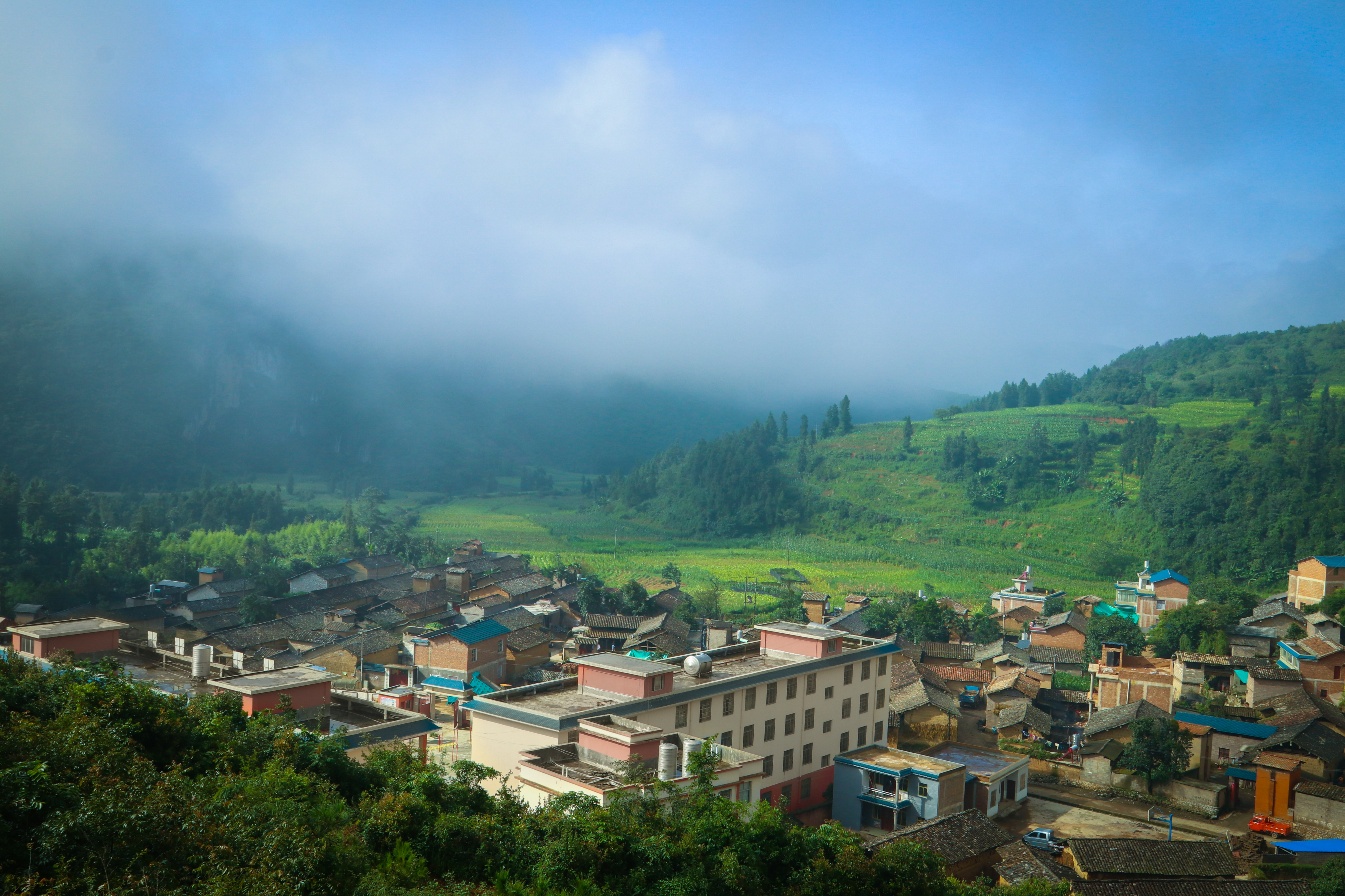 Yunnan mountain village
